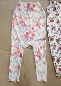 H&amp;M Combo Floral Jumpsuits