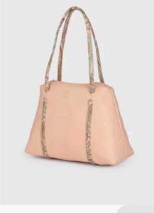 Baggit Art Pink Tote Bag