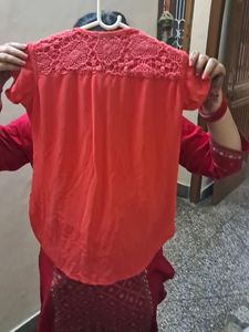 Red Colour Top