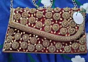 Bridal Clutch/ Sling Bag