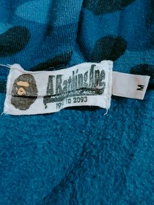 BAPE Color Camo Tiger Full Zip Hoodie Blue