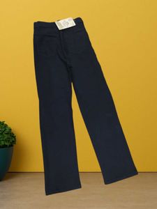 N@25 Size-26 Dark Black Wide Leg Jeans