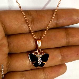 Black &amp; Gold Necklace,New Necklace,Stylish Necklac