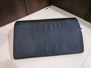 Black Lumbar Support Pillow