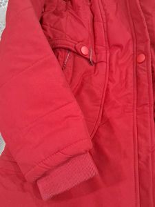 Red Winter Coat with Hood