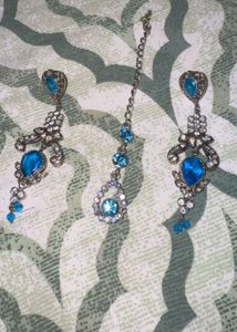 Maang Tika And Earings