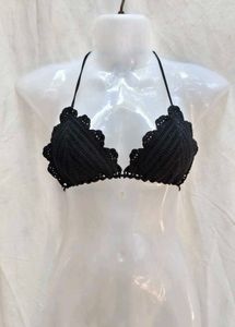 211611. Crochet Bikini Top