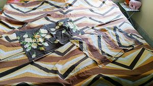 Cotton Printed Regular Used Double Bed Sheet