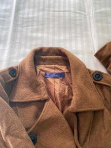 Elegant Brown Trench Coat