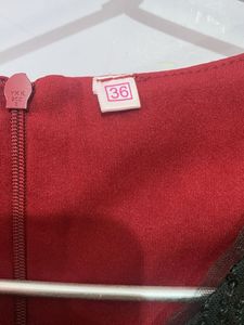 Elegant Red Party Dress