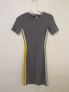 Grey Bodycon H&M Dress