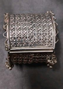 Vintage Silver Tone Bangle Bracelet