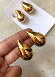 Pack Of 2 Gold Triple Hoop Earrings