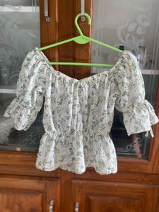Floral Off-Shoulder Top