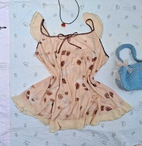 3.combo Aesthetic Vintage Top
