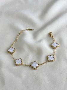 Gold Clover Bracelet