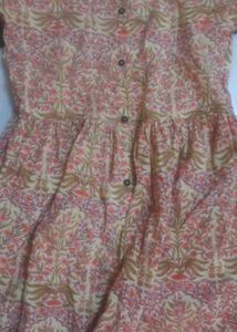 Floral Frock Kurti Legging
