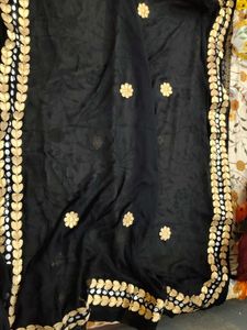 Elegant Black Dupatta