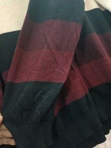 Striped Pullover Sweater