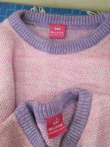 Cute Girl&#39;s Sweater 2-3yr+4-5yr combo