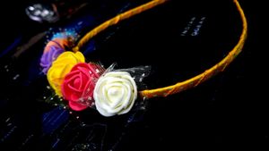 Floral Flower Crown Headband