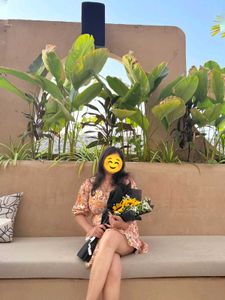 Floral Fit And Flare Dress