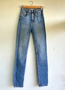 Zara High Waist Skinny Jeans
