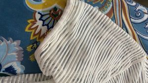 Sheer Striped Crop Top