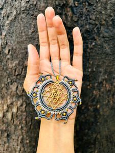 Boho Macrame Necklace