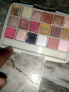 Used Eyeshadow Palette