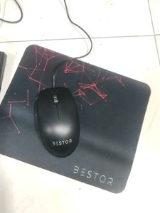 Keyboard, Mouse, and Mousepad Set