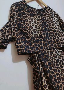 Tiger Print 🟤Dress For Girl Or Women 36 Bust