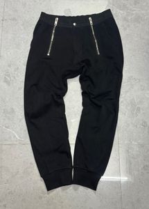 Diesel Black Zipper Detail Joggers