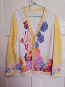 Women Floral Sweater