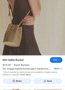 Mini Adele bucket Bag