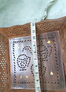 New Designer Wooden Tray Set