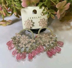 Pink Earrings