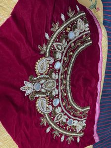 Handwork Patch Neckline set of 2
