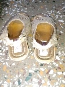 Sparkly Gold Party Shoes