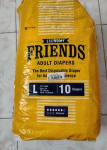 Friends Adult Diapers Quantity 9