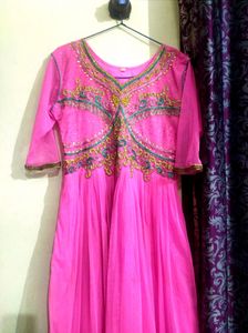 Handwork Frock(stone Work)