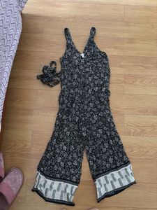 Floral Print Jumpsuit