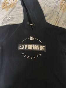 Classic Black Hoodie | Medium Size | Unbranded