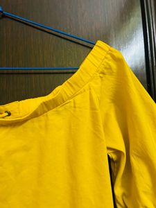 Yellow Tie-Up Top