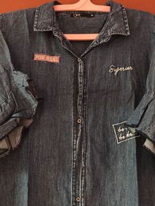 Imported Denim Tunic