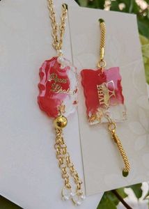 Resin Art Rakhi