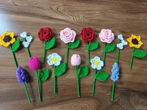 Crochet Flower Bouquet