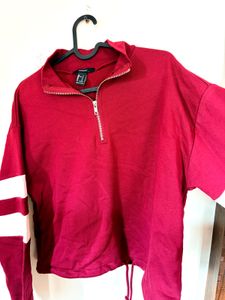 Untouched Burgundy Forever 21 Pullover