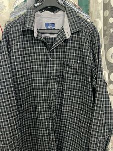 Men's Speedway Black Checkered Shirt