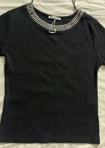 Zara Black Tshirt